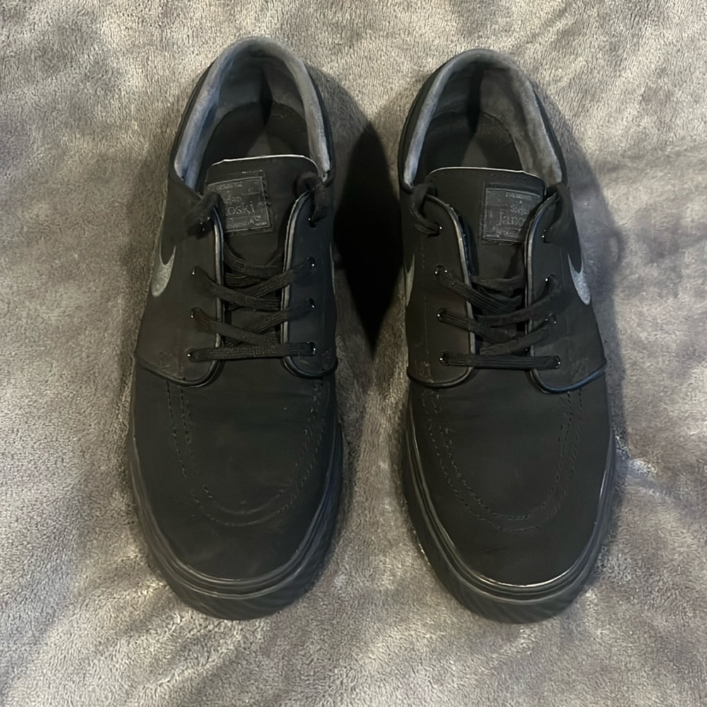 Nike SB Zoom Stefan Janoski Skateboarding shoes Men's Sz 11.5 #633014-022 Blk/Gr